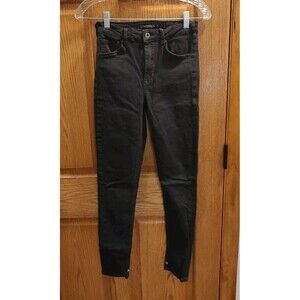 Scotch & Soda Jeans Amsterdams Blauw Haut High Rise Skinny Black Denim 24x26